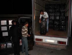 Kaçakçıların yöntemi polisi de şaşırttı 